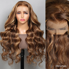 Piano Color Wigs HD Lace Body Wave Human Hair Wig