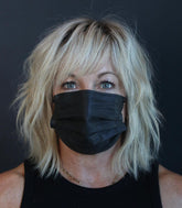 Blonde Shag Wigs with Side Bangs and Dark Roots for Women Caucasian 100% Human Hair