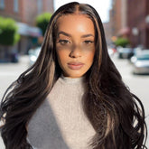 Glueless #30 Highlight Body Wave Human Hair Wigs