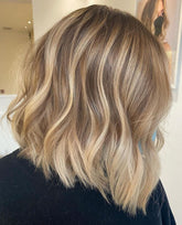 SULMY Subtle Honey Blonde Balayage Wigs-Long Version