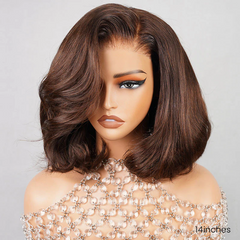 Short Cut Layered Human Hair Wigs