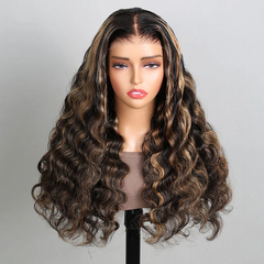 Upgraded Body Wave Pre-Bleached Knots Human Hair Wigs
