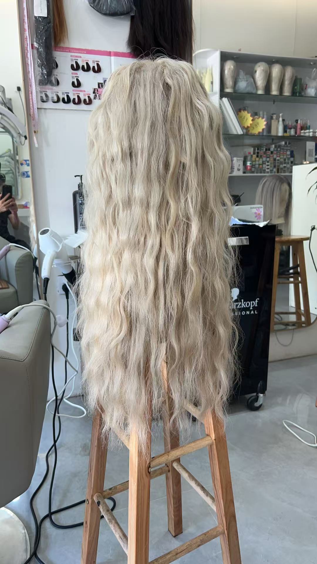 SULMY Full Lace Human Hair Wigs 24inch