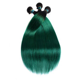 Green Bundles Straight Hair Dark Roots | SULMY.