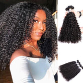 3 Bundles Deal Curly Brazilian Virgin Human Hair Weave Bundles | SULMY.