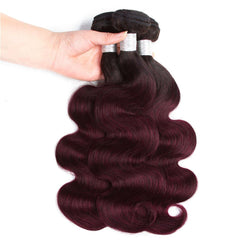 99j Hair Weave Dark Roots 1 Bundle | SULMY.