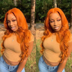Dyed Human Hair Wigs Pre Colored Lace Front Wigs | SULMY.