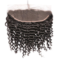 Bundles with Frontal Deep Wave Brazilian Virgin Human Hair Weave Bundles 3+1 | SULMY.