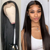 Glueless Full Lace Human Hair Wigs 360 Full Lace Front Wig -Silky Straight -SULMY | SULMY.