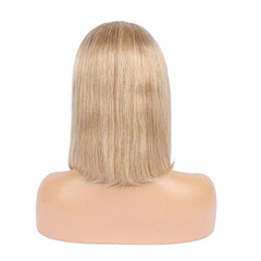 Honey Blonde Bob Lace Front Wig Colored Short Human Hair Wigs -SULMY | SULMY.
