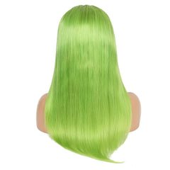 Lime Green Wigs Human Hair Bright Green Lace Front Colored Wigs SULMY | SULMY.