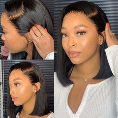 Glueless Ready to Wear Human Hair Bob Wigs