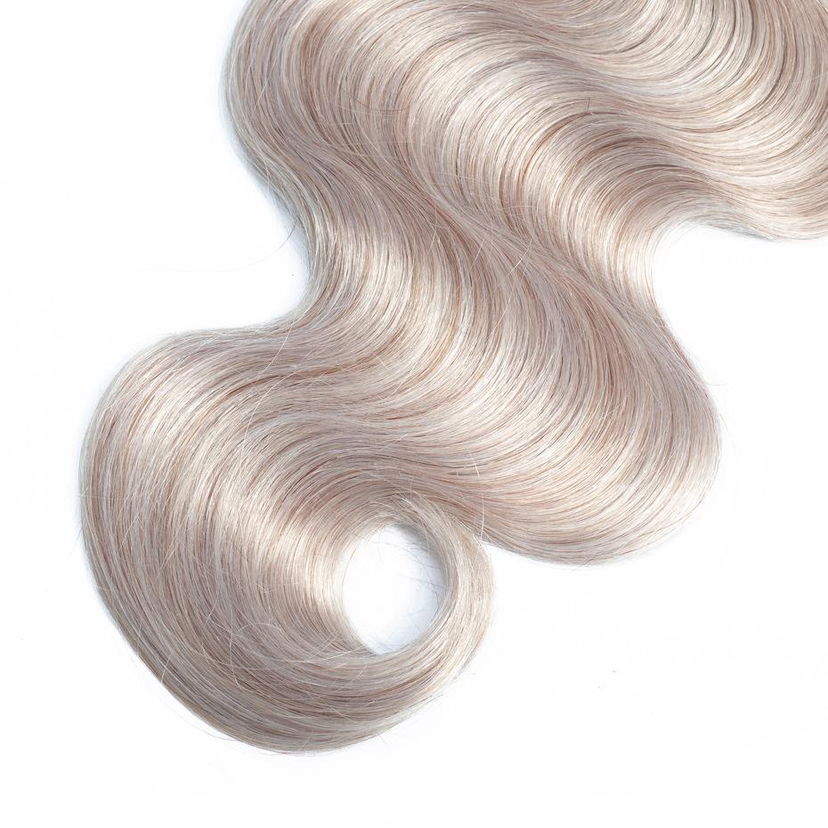 Silver Grey Hair Weave 1 Bundle Dark Roots | SULMY.