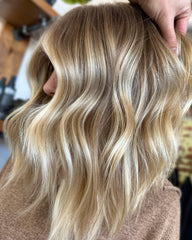 Butter Blonde Hair Wigs 100% Real Human Hair for Caucasian | Free Shipping