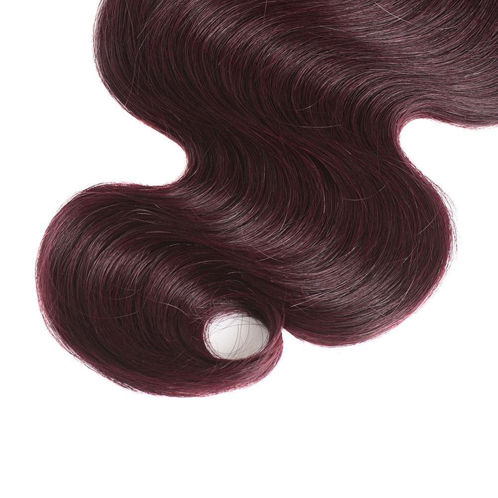 99j Bundles Dark Roots Ombre 99j Human Hair Weave | SULMY.