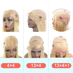 SULMY Pastel Green Colored Human Hair Wigs