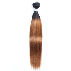 Sulmy 1 Bundle 1b/#30 Two Tone Colored straight Ombre Brazilian Human Hair Weave | SULMY.