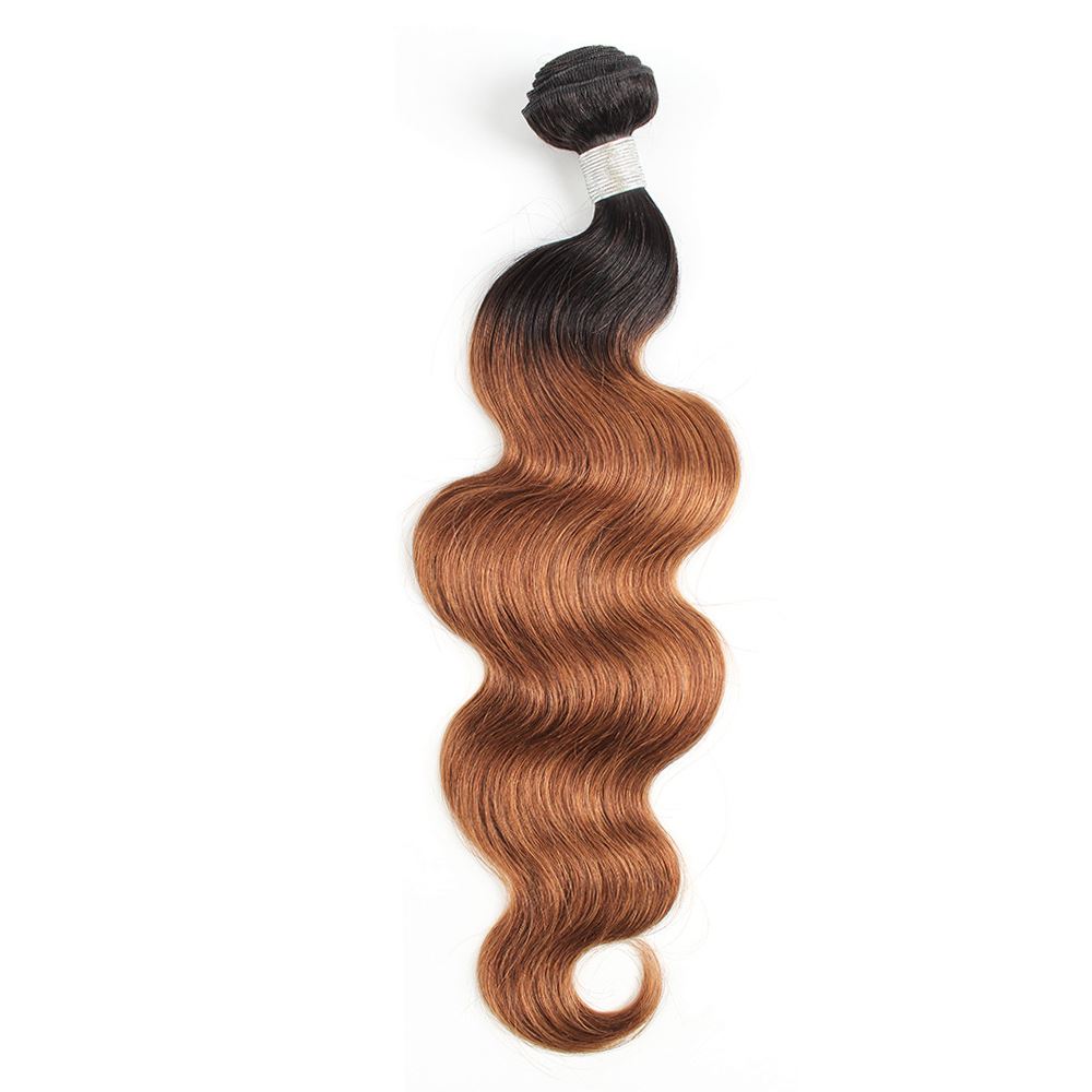 Sulmy 1 Bundle 1b/#30 Two Tone Colored body wave Ombre Brazilian Human Hair Weave | SULMY.
