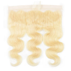 613 Bundles With Frontal Honey Blonde Human Hair Weave With Frontal Body Wave | SULMY.