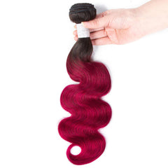 Wine Red/Burgundy Weave Body Wave 1 Bundle | SULMY.