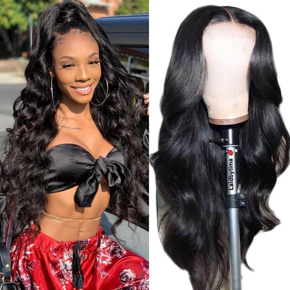 360 Lace Wig Pre-plucked Human Hair Brazilian Lace Frontal Wig -Body Wave SULMY | SULMY.