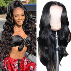 4x4 Lace Closure Wig Pre Plucked Closure Wigs 180% Density -Body Wave -SULMY | SULMY.