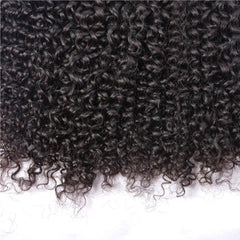 Bundles with Frontal Curly Brazilian Virgin Human Hair Weave Bundles 3+1 | SULMY.