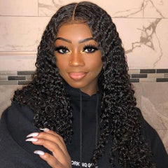 Glueless Full Lace Human Hair Wigs 360 Full Lace Front Wig -Curly -SULMY | SULMY.