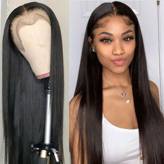 SULMY HD Lace Front Wig 100% Human Hair Silky Straight