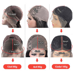 Highlights Wigs Human Hair Brown Wigs With Blonde Highlights SULMY | SULMY.