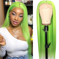 Colored Wigs Human Hair Dyed Lace Front Wigs SULMY | SULMY.