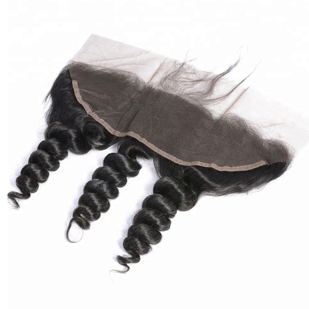 Bundles with Frontal Loose Wave Brazilian Virgin Human Hair Weave Bundles 3+1 | SULMY.