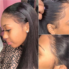 Glueless Full Lace Human Hair Wigs 360 Full Lace Front Wig -Silky Straight -SULMY | SULMY.