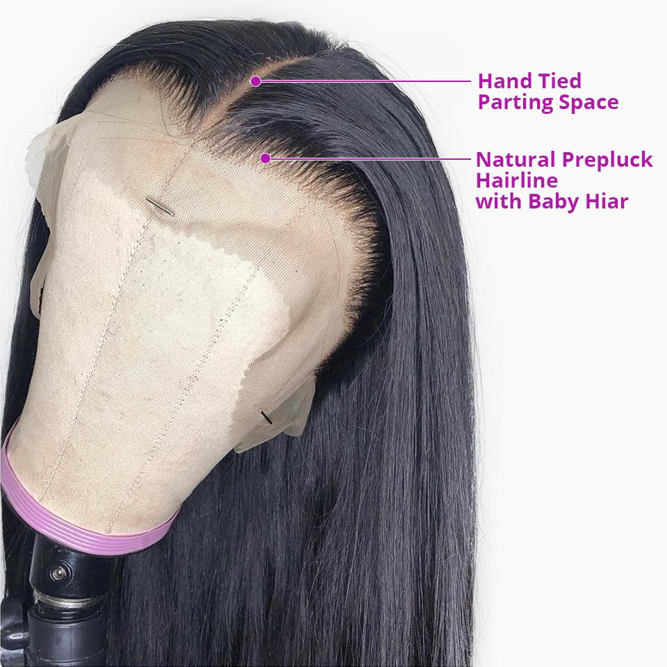 Glueless Full Lace Human Hair Wigs 360 Full Lace Front Wig -Silky Straight -SULMY | SULMY.