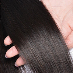 3 Bundles Deal Silky Straight Brazilian Virgin Human Hair Weave Bundles | SULMY.