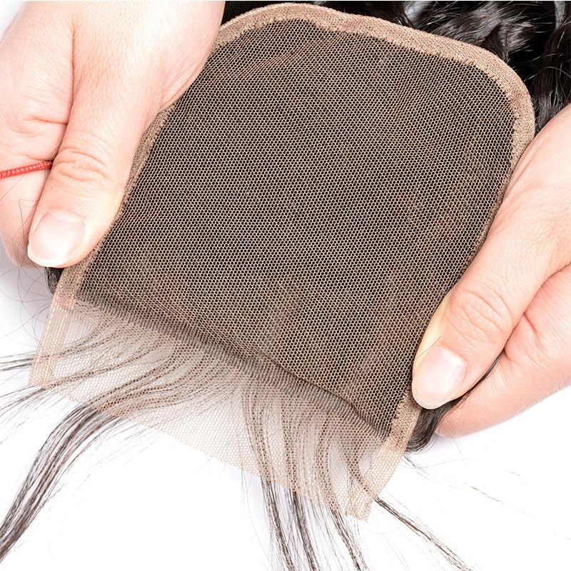 Bundles with Closure Water Wave Brazilian Virgin Human Hair Weave Bundles 3+1 | SULMY.