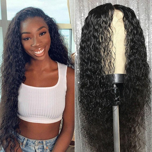 Wet And Wavy Lace Front Wigs Human Hair Wig -SULMY | SULMY.